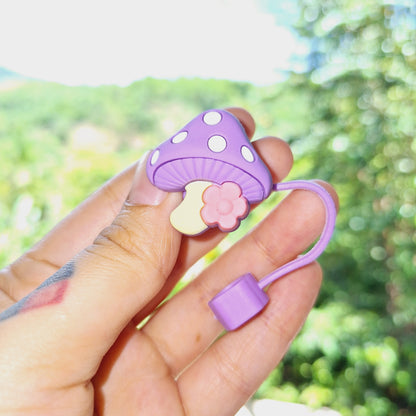 Mushroom Stanley Straw Topper