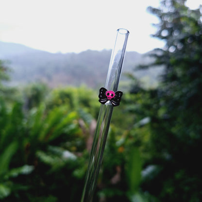 Halloween Glass Straw