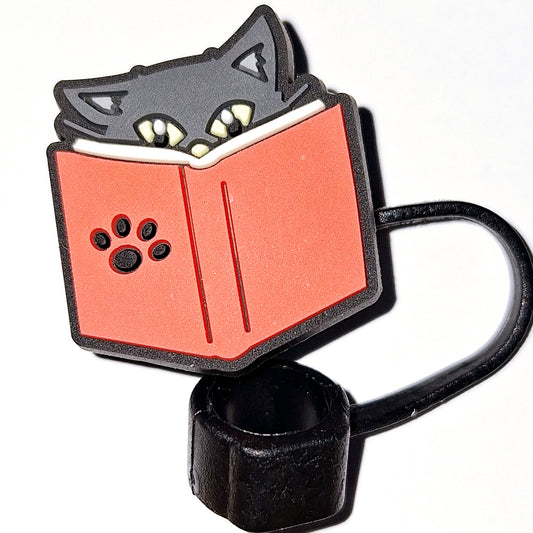 Bookish Stanley Straw Topper